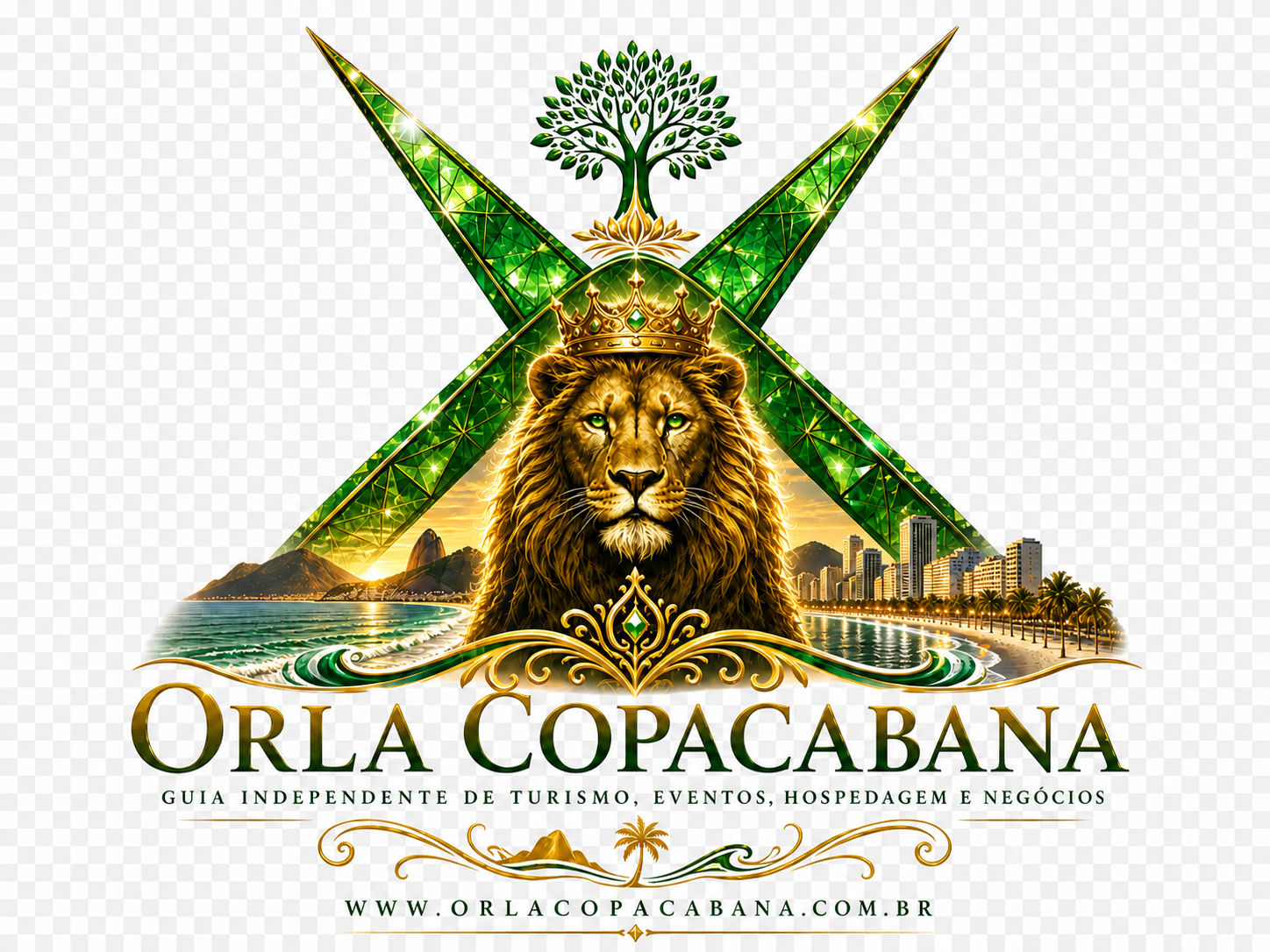 Logomarca Orla Copacabana
